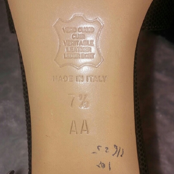 Joel Parker Neva Vintage Brown Snake Serpent Shoes - Picture 7 of 8